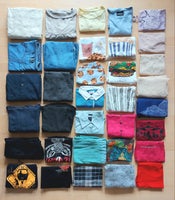 Blandet tøj, 34 dele, Kjoler Toppe Skjorte T-shirts