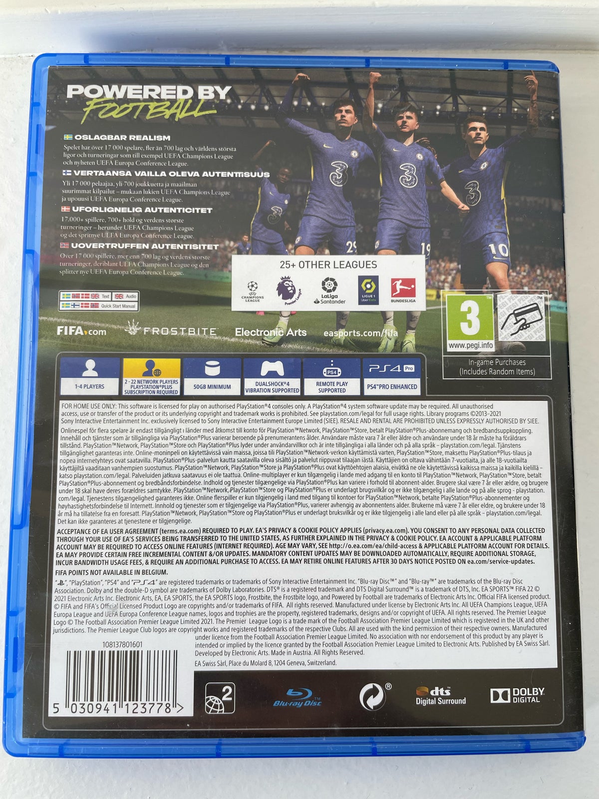 FIFA 22, PS4, sport