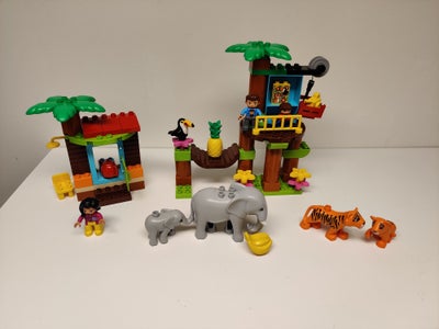 Lego Duplo, 10906, Treehouse, camping i junglen.

Se også mine andre annoncer med duplo:

Basis klod