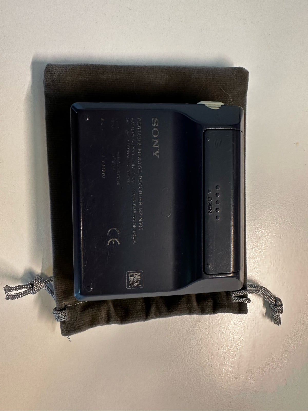 Minidisc afspiller, Sony, MZ-N505