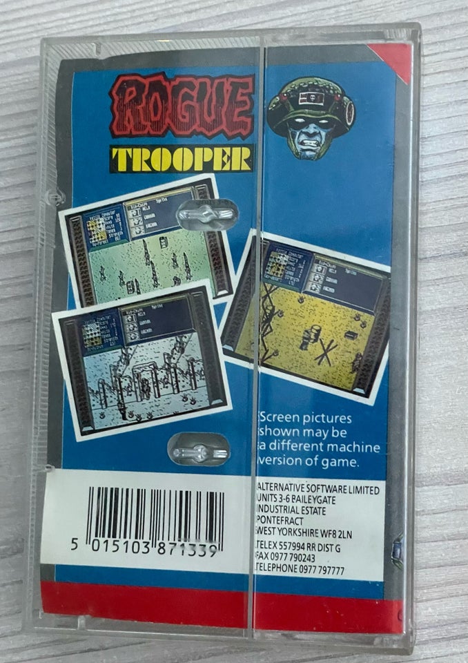 Rogue Trooper (CIB/Komplet), Commodore C64