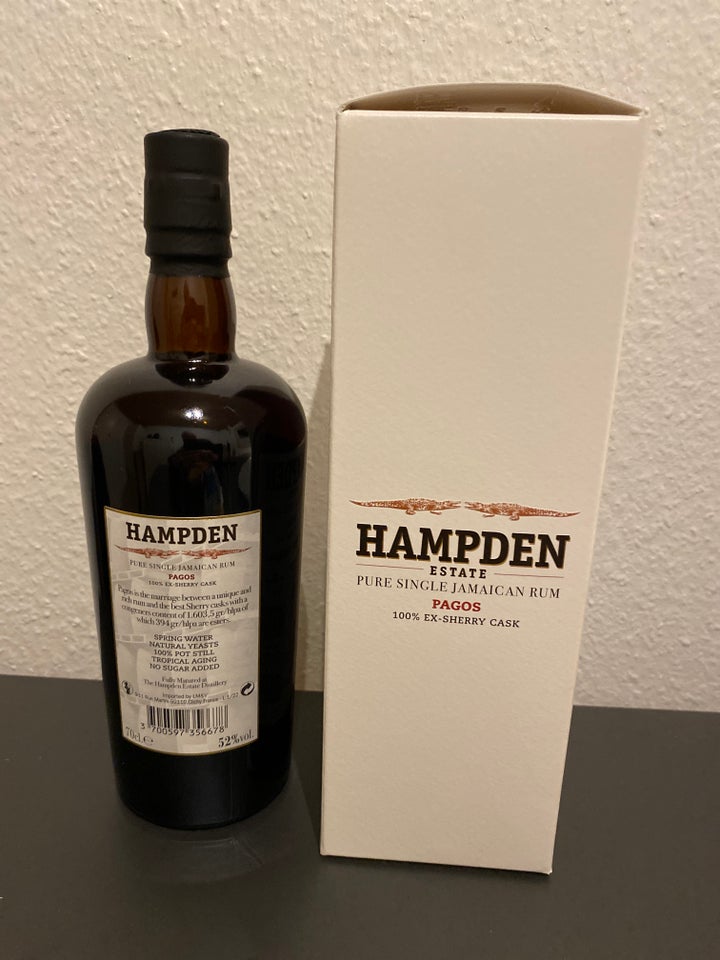 Vin og spiritus, Rom Hampden