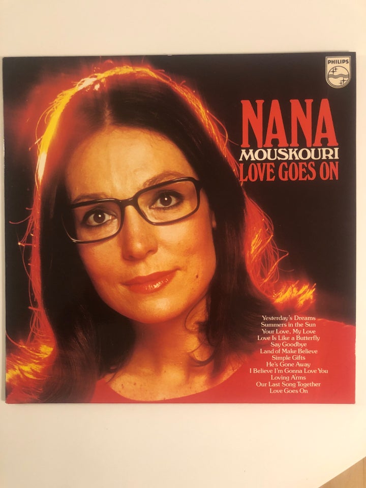 LP, Nana Mouskouri, Greatest Hits og Love goes on