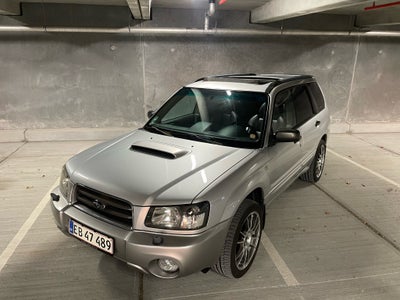 Subaru Forester, 2,5 XT AWD, Benzin, 4x4, 2005, km 263000, sølvmetal, træk, aircondition, ABS, airba