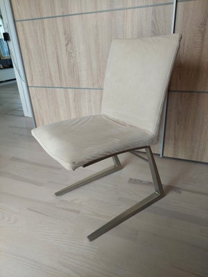Spisebordsstol, Stof / stål, Bo Concept, 6 stk med mikrofiber stof