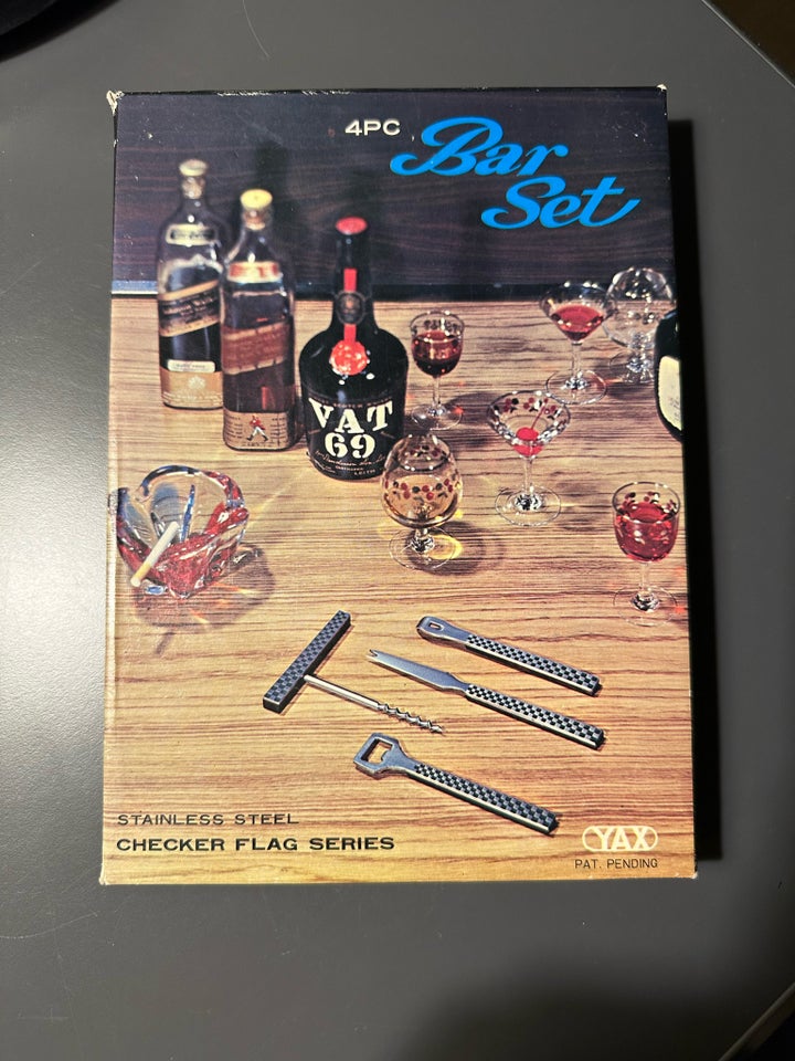Oplukkere, Vintage Bar set