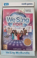 Wii, we sing Pop, Nintendo Wii