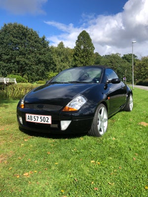 Ford Ka, 1,6 StreetKa, Benzin, 2004, km 115000, sort, 2-dørs, 17" alufælge, Ford Ka, 1,6 StreetKa, B