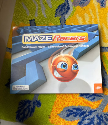 Maze Racers, brætspil, Komplet. God stand.