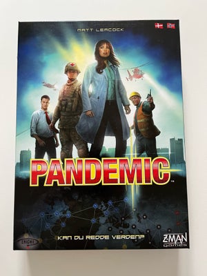 Pandemic kan du redde verden?, Strategi/voksenspil, brætspil, Kan du holde fire dødbringende pandemi