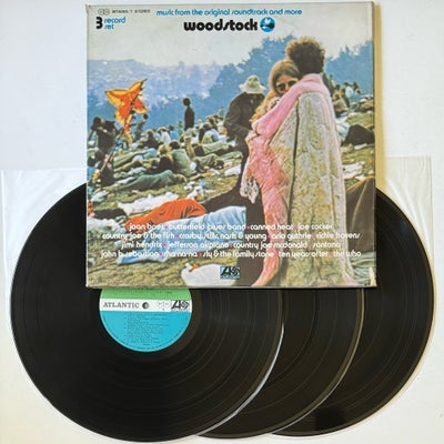 LP, Woodstock, ( JAPANSK ) Music From The Original Soundtrack And, Pop, Denne vinyl er udgivet i Jap