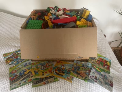 Lego Duplo, Flere byggesæt, KÆMPE kasse med Duplo sælges for min datter Filippa.

Masser af forskell