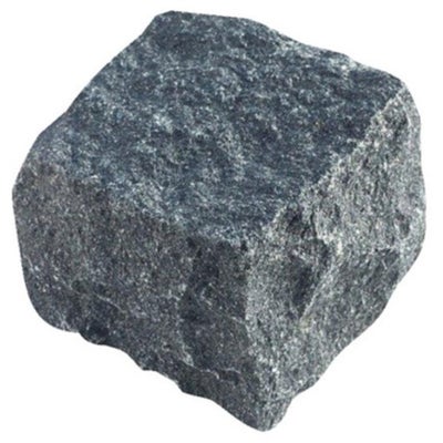 Chaussesten, 280 stk., Chaussesten  i mørkegrå granit (porto), måler 8/11 cm. Cirka 1 ton.
Stenene e