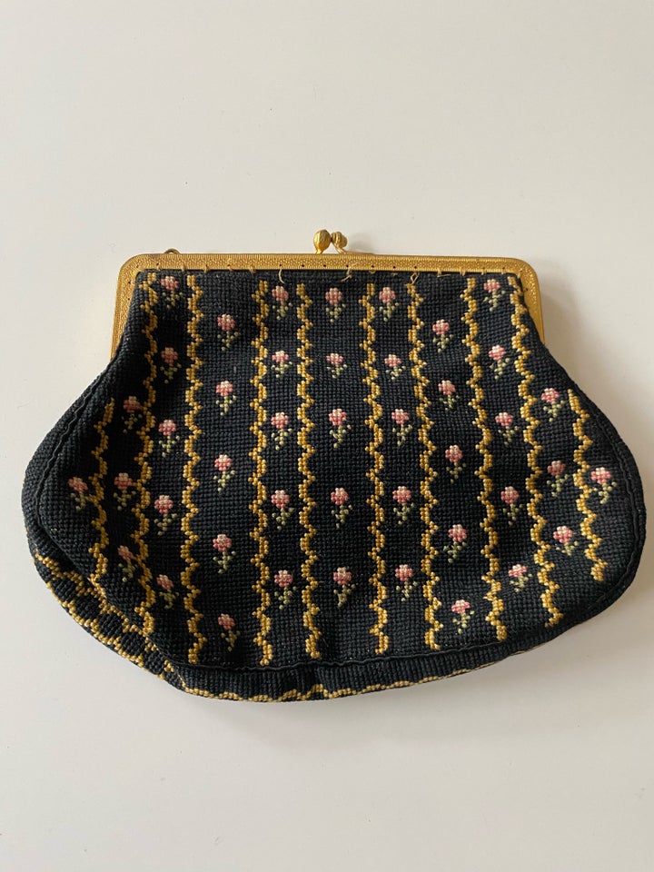 Clutch, Vintage, broderi