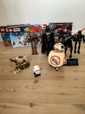 Lego Star Wars, Blandet, Diverse Star Wars sælges. Det du ser på billedet er det der følger med.
Alt