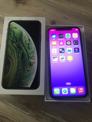 iPhone XS Max, 256 GB, sort, Perfekt, Iphone XS max 256 GB sælges. Telefonen er i perfekt stand. Den