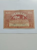 Danmark, sedler, 1954