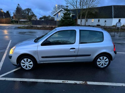 Renault Clio II, 1,2 8V Authenique, Benzin, 2006, km 202000, gråmetal, 3-dørs, Fin bil der køre godt