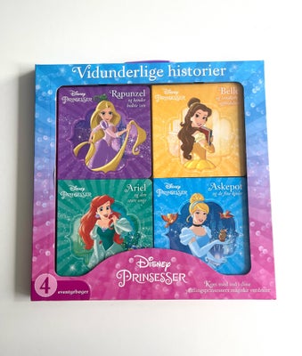 Disney , Disney, Disney Prinsesser - Vidunderlige historier 

Beskrivelse:
Træd ind i prinsessernes 
