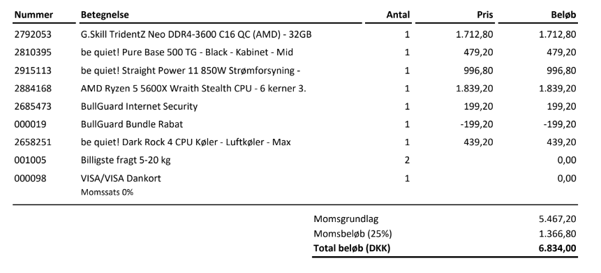 Andet, Computer Rtx 2080 ti + Ryzen 9