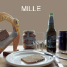 Porcelæn, Frokosttall., Mille - design Tue, Næsten som nye, 10 Frokosttallerken Ø 20 cm - MILLE - da