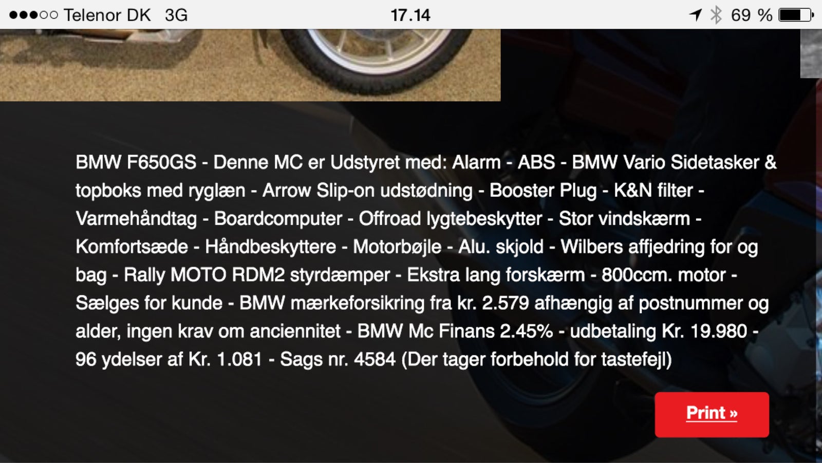 BMW, F650 GS, 800 ccm