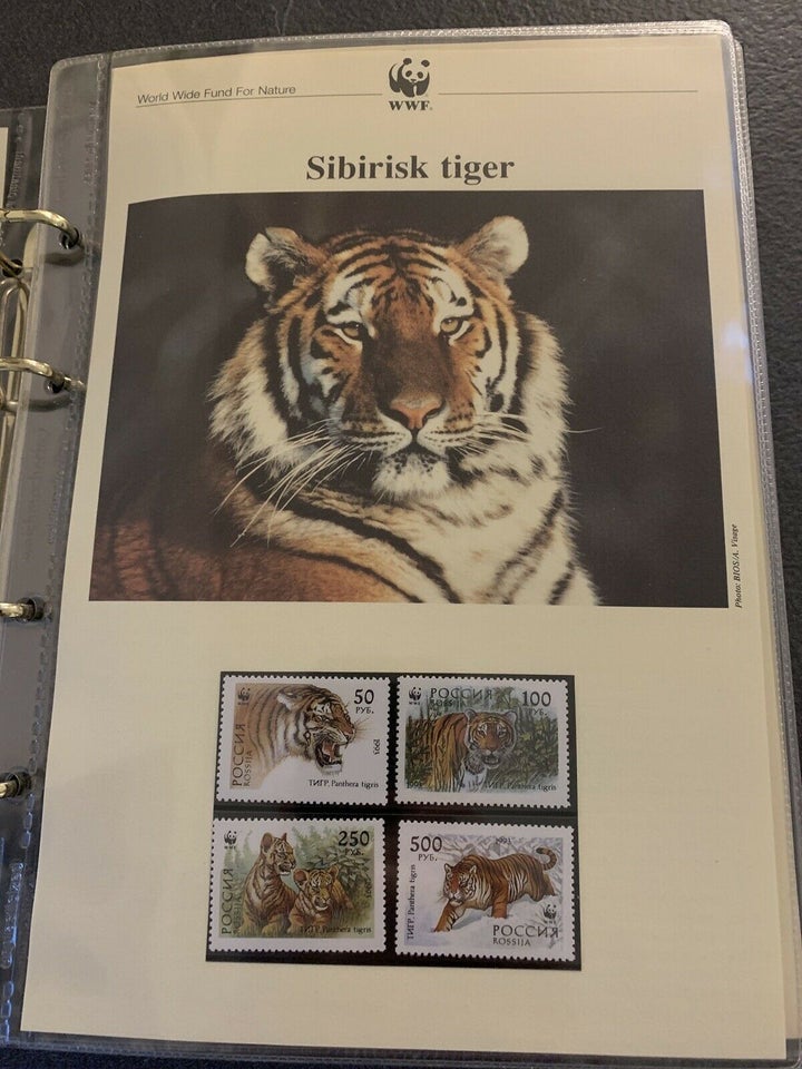 Kuverter, WWF frimærker