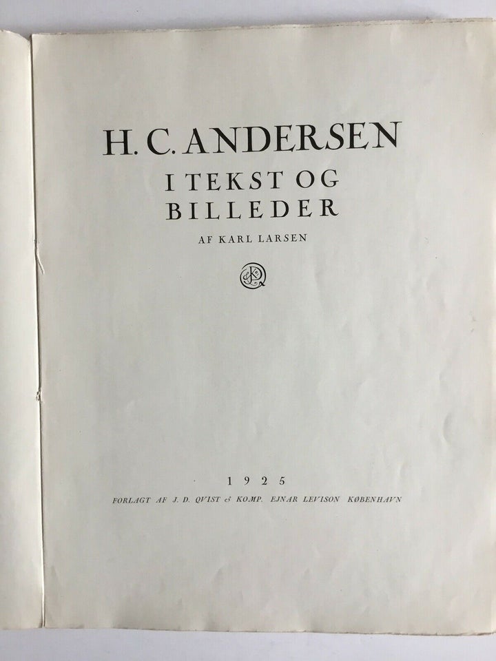 8, H. C. Andersen, genre: eventyr
