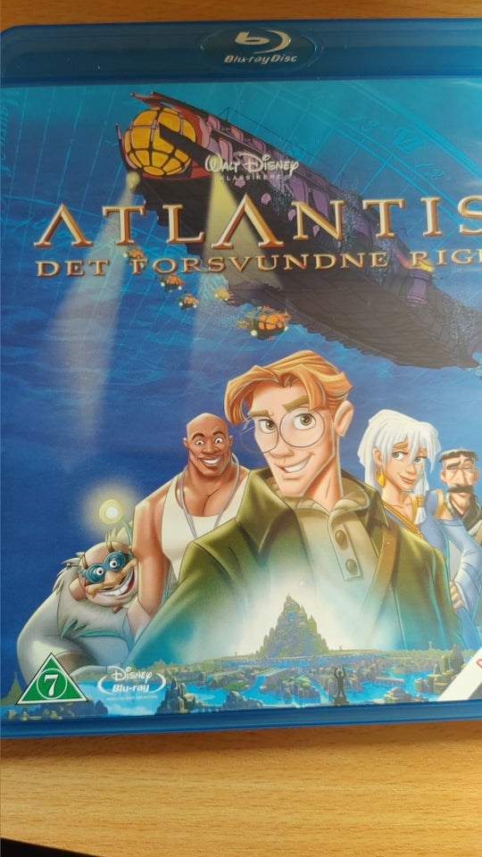Atlantis, Blu-ray, tegnefilm