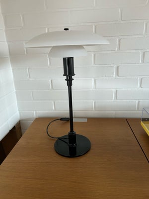 PH, 3/2 sort, bordlampe, Perfekt stand bortset fra at underskærmen mangler. Underskærmens værdi er g