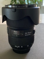 zoom-linse, Canon, EF 24-70mm 1:2,8 II USM