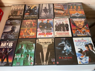 DVD, western, Billede 1:
The usual suspects, Ballistic, The Omen, Taxi, Con Air
Enemy of the state, 