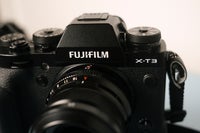 Fuji, X-T3 + objektiv og flash udstyr, God