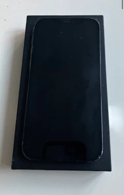 iPhone 12 Pro, 128 GB, grå, Rimelig, Brugt iPhone 12 pro til tros for et smadderet/flækket bagglas h