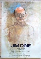 Udstillingsplakat, Jim Dine, motiv: Figurativt