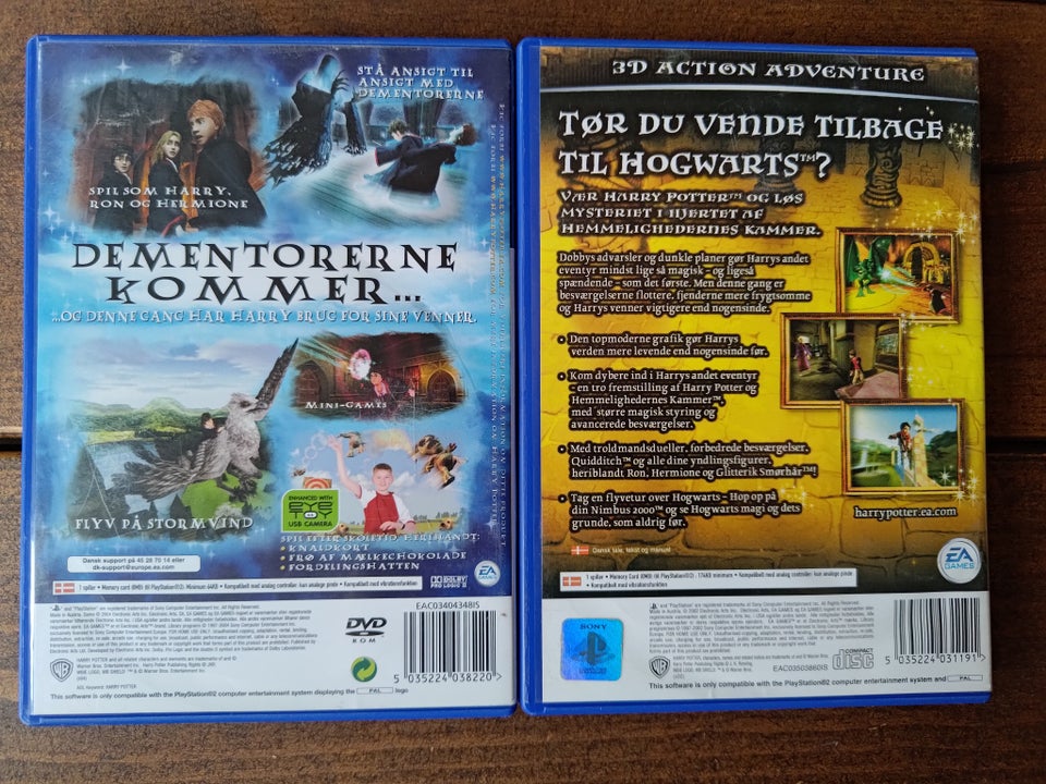 2 Harry Potter spil til PS2, PS2, adventure