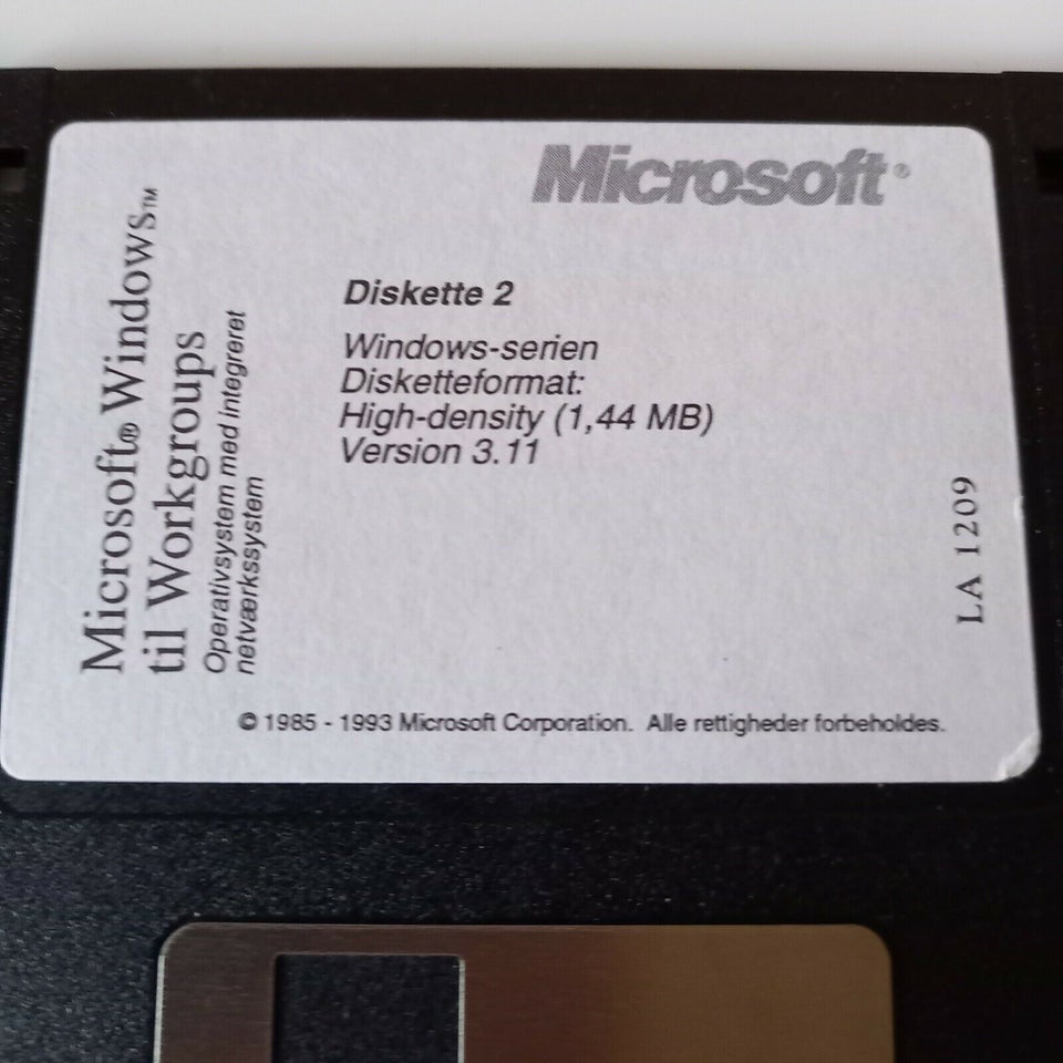 Windows 3.11 styresystem, Styresystem