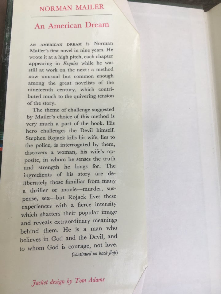 An American Dream, Norman Mailer, genre: krimi og spænding