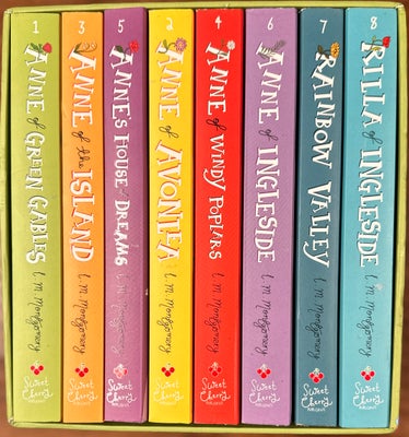 Anne Green Gables 1-8, L. M. Montgomery, genre: roman, Sweet Cherry Publishing 2018. 8 bind. Paperba