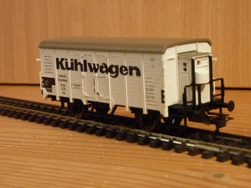 Modeltog, Fleischmann Lukket godsvogn, skala 1/87