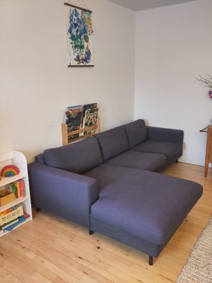 Sofa, bomuld, 3 pers. , Bolia, Ca mål: 260 cm lang. 160 på det bredeste stykke. Og 95cm i bredden.
F