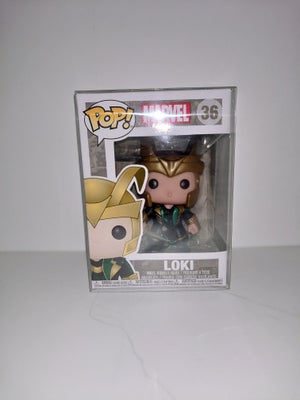 Samlefigurer, Loki Funko Pop, røgfrit hjem, og har stået i et skab så har ikke solskader, kan sagten