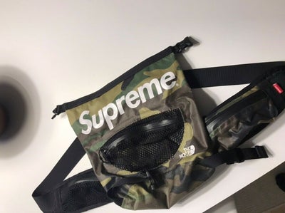 Bæltetaske, SUPREME x The North Face Camo waterproof – dba.dk