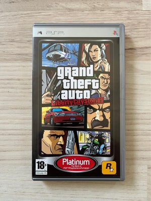 Grand Theft Auto Liberty City Stories, PSP, Spillet er testet og virker som det skal.

Fragt tilbyde