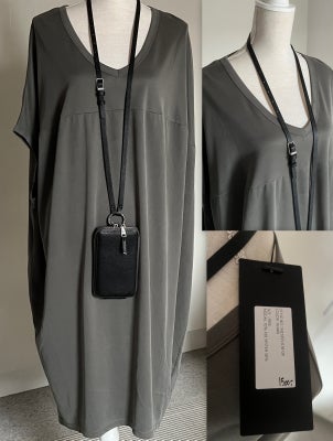 Anden kjole, Minitz, str. One size,  Mørk oliven, Sælger den flotteste kjole fra Minitz - desværre k