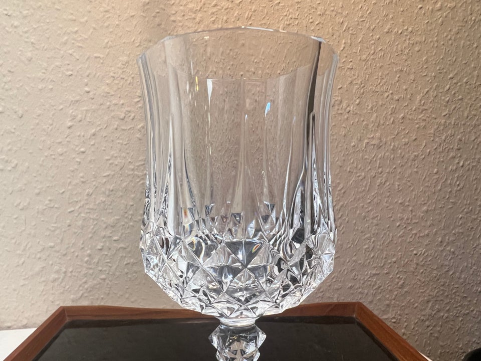 Glas, Vintage vinglas krystal, Cristal D'Arc