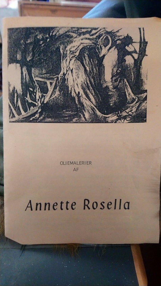 Oliemaleri, ANNETTE ROSELLA, motiv: Fantasy