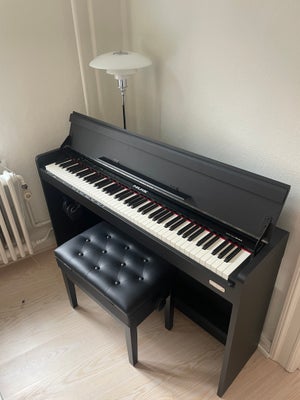 Klaver, andet mærke, Nux WK-310 el-klaver pakke, der inkluderer følgende:
- 1 x Nux WK-310 el-klaver