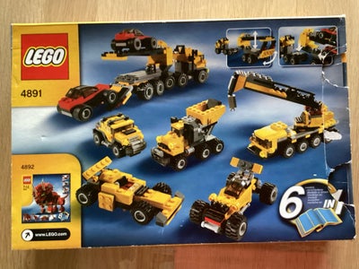 Lego Creator, 4891 og 4635, Lego creator 4891 
Lego 4635
Har været samlet en gang, ikke leget med
Se