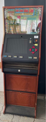 spilleautomat, Cheyenne i DAE kabinet
Incl datprint så lige til og sætte i stikkontakten. Tager alle